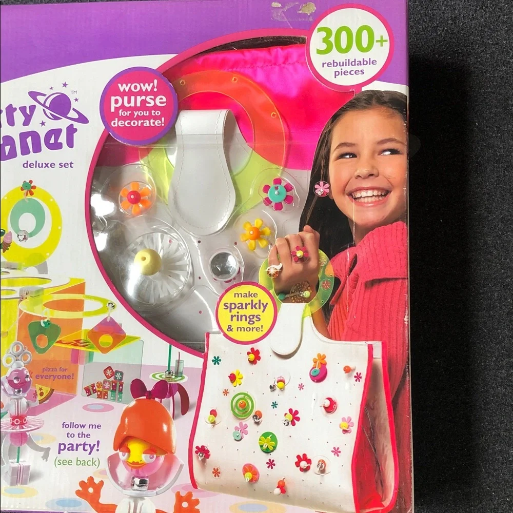 Ello Creation System Fun Party Planet Deluxe Set 300+ Rebuildable Pieces Toy
